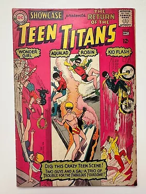 Buy Showcase Presents #59 Early Teen Titans & Wonder Girl App. DC 1965 Reading Copy • 28.11£