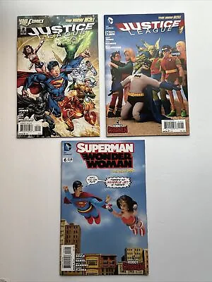 Buy DC Comics Justice League 2 29 Superman Wonder Woman 6 Robot Chicken/Reis Variant • 47.44£
