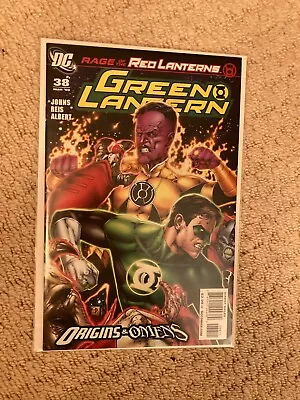 Buy Green Lantern #38 Origins & Omens Geoff Johns, DC Rebirth Sinestro • 3.99£