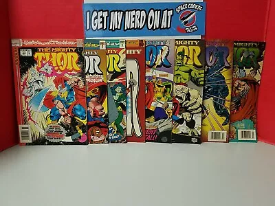 Buy Mighty Thor #468-472 474 476 478 Run Of 8 Comic Books 1993 • 16.68£