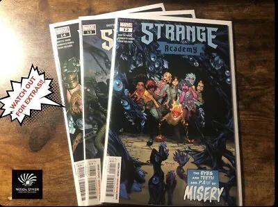 Buy Strange Academy 12,13,14 1st Cameo And Full Appearance Of Gaslamp • 39.58£