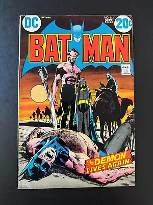 Buy Batman #244 - Ra's Al Ghul Appearance (DC, 1972) VF- • 262.13£