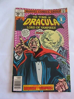 Buy Marvel Comics - The Tomb Of Dracula Lord Of The Vampires No 55 • 7.94£