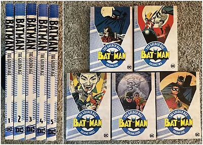 Buy Batman Golden Age TPB Set Vol 1 2 3 4 5 - DC Detective Comics 27 World's Finest • 121.63£