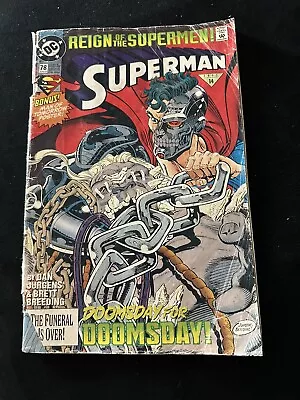 Buy DC Comics Reign Of The Superman Doomsday For Doomsday #78 June 1993 • 5.52£