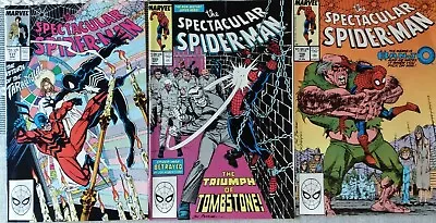Buy The Spectacular Spider-Man #137 #155 #159 Marvel 1988/89 Comics • 7.88£