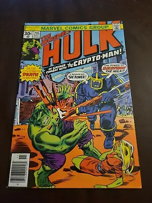 Buy Incredible Hulk #205 VF Death Of Jarella Bronze Age Key Marvel Comics 1976 • 13.84£