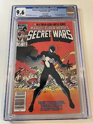 Buy Marvel Super-Heroes Secret Wars #8 CGC 9.6 Newsstand (Marvel 1984) • 379.77£