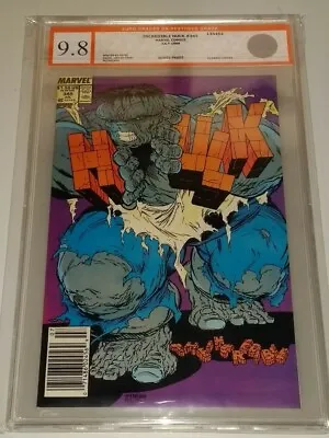 Buy Incredible Hulk #340 Egc 9.8 White Pages Classic Mcfarlne Cover Not Cgc (sa) • 699.99£