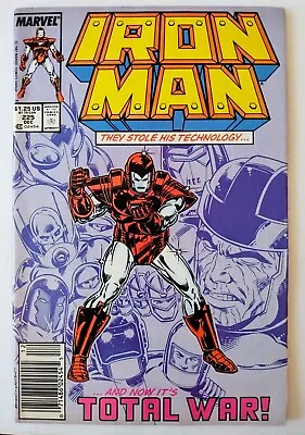 Buy Iron Man # 225 Key 1st Armor Wars Stark MCU Rhodes Rhodey Disney (Marvel 1987) • 4.74£