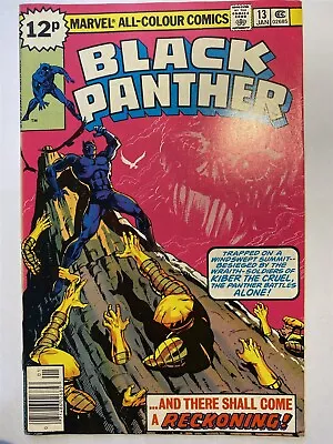 Buy BLACK PANTHER #13 Marvel Comics 1978 VF- • 6.95£