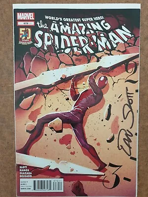 Buy The Amazing Spider-man #679  Signed By Dan Slott Marvel Comics - Bag & Boarded • 25£