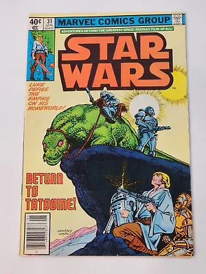 Buy Star Wars 31 NEWSSTAND Marvel Comics Bronze Age 1980 • 11.89£