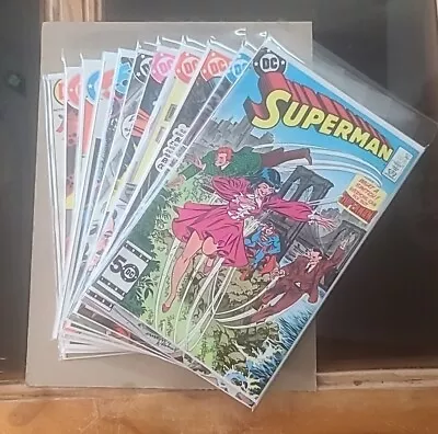 Buy SUPERMAN 407-409 411-414 415 Annuals 9,10 Action Comics 421 (11 Issues) HI Grade • 39.53£