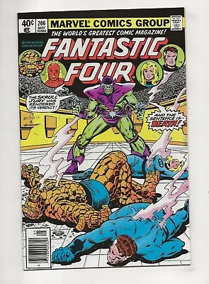 Buy Fantastic Four #206 (1979) 1st App Empress R'Kill High Grade NM- 9.2 • 9.63£