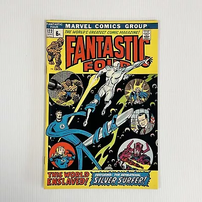 Buy Fantastic Four #123 1972 VF+ Pence Copy • 66£