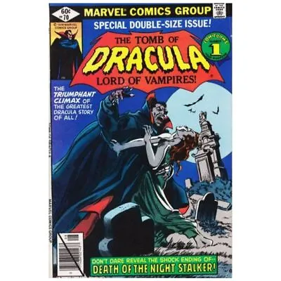 Buy Tomb Of Dracula (1972 Series) #70 In Very Fine + Condition. Marvel Comics [r, • 63.53£