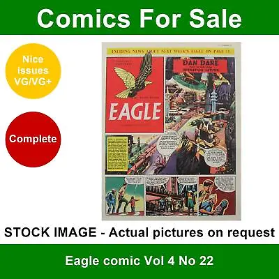 Buy Eagle Comic Vol 4 No 22 - VG/VG+ - 04 September 1953 • 5.99£