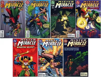 Buy Mister Miracle #1 #2 #3 #4 #5 #6 #7 (dc 1996) Near Mint First Prints White Pages • 29.99£