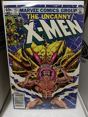 Buy UNCANNY X-MEN #162, Wolverine Brood, VF, MARVEL COMICS • 9.49£