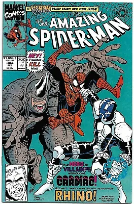 Buy AMAZING SPIDER-MAN #345 - 1st Full Cletus Casidy Back Issue NM (9.5) • 19.99£