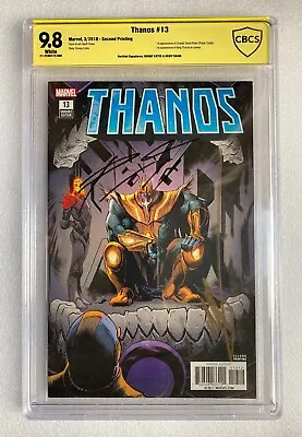 Buy Thanos #13 Cbcs 9.8 Signed Cates+shaw 1st App Cosmic Ghost Rider Ver Not Cgc • 279.99£