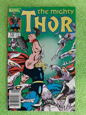 Buy THOR #346 VF : Canadian Price Variant Newsstand : Combo Ship RD2916 • 1.57£
