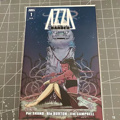 Buy AZZA THE BARBED #1 COVER A RIO BURTON NM 9.6 SCOUT 2022 Comic Book • 5.92£