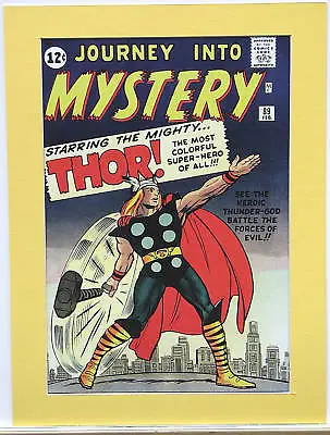 Buy JOURNEY INTO MYSTERY 89 Pinup Poster Frame Ready Marvel • 31.39£