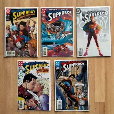Buy 5 ~ DC Comics ~ SuperBoy # 96, 97, 98, 99 & 100 ~ Boarded/Bagged ~ UNREAD • 25.58£
