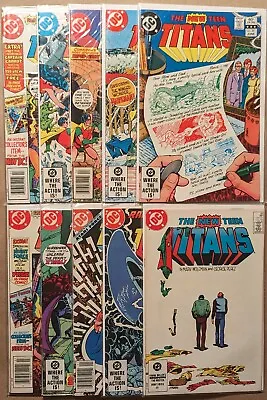 Buy The New Teen Titans Lot Of 10 Comics 1981-1983 • 15.96£