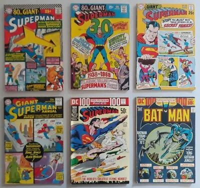 Buy Superman 187, 207, 222, 252 (100pg), Annual 4, Batman 254 DC Comics Giant Size  • 95.64£