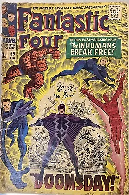 Buy Fantastic Four #59 (1967) • 15£