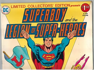 Buy Limited Collectors Edition C-49  Superboy & The Legion 1976 Fine+ DC Treasury • 24.07£