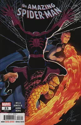 Buy Amazing Spider-Man (2022) #  23 (9.0-VFNM) Human Torch, Thing, Capt. America ... • 4.05£