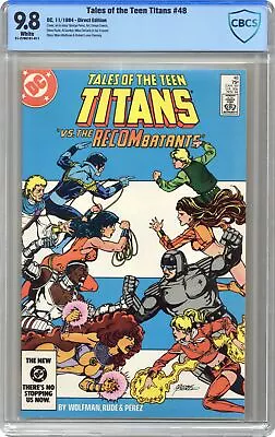 Buy New Teen Titans #48 CBCS 9.8 1984 21-2760181-011 • 72.76£