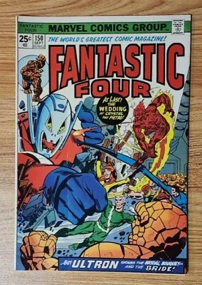 Buy Fantastic Four #150 KEY - Marriage Of Quicksilver And Crystal HG • 17.39£