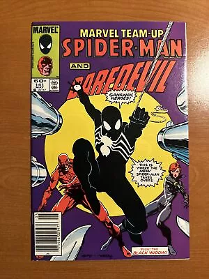 Buy Marvel Team-Up Featuring Spider-Man # 141 1st Black Costume 1972 Newsstand • 67.96£