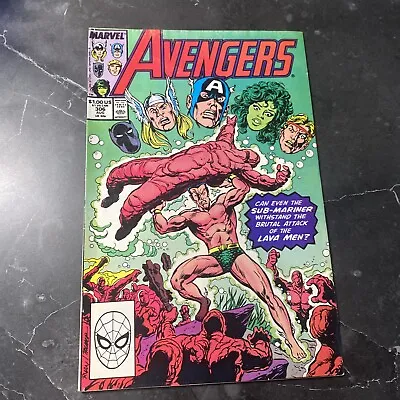 Buy Avengers 306 🔥1989 LAVA MEN Sub Mariner SHE HULK Thor🔥Copper Marvel✅CGC READY • 11.89£