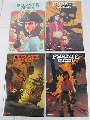 Buy Pyrate Queen #1-4 2021 Bad Idea Comics Lot Of 4 Comics • 17.20£