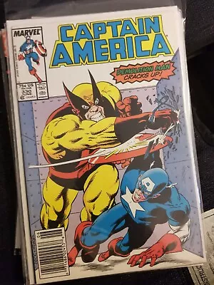 Buy Captain America, Marvel, June 1987, #330, 1st App Night Shift, Mark Jewelers • 24.02£