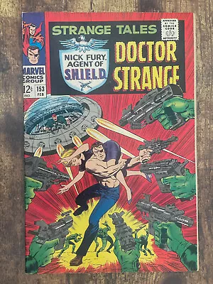 Buy Strange Tales #153 - GORGEOUS HIGHER GRADE - Marvel Comics 1967 • 13.99£