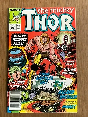 Buy The Mighty Thor #389 - When The Thunder Fails! - (Marvel Mar. 1988) • 4.01£