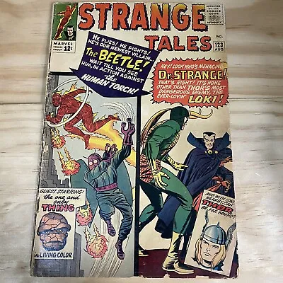 Buy STRANGE TALES 123 1st Beetle 1964 Marvel • 154.36£