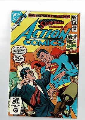 Buy DC Comics Superman Starring In Action Comics No. 524 October 1981 60c USA • 4.24£