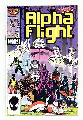 Buy Alpha Flight #33D FN/VF 7.0 1986 1st App. Lady Deathstrike • 13.19£