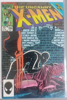 Buy Uncanny X-Men #196 Secret Wars II Crossover Featuring Beyonder -WHAT WAS THAT ?! • 6.25£