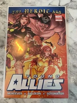 Buy Young Allies 1 The Heroic Age - Marvel MCU 2010 2nd Print Rare NM 1st App Key • 7.99£