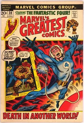 Buy Marvel's Greatest Comics 38 Vf 8.0 Rep Fantastic Four 51 Kirby Marvel Bronze Bin • 4.75£