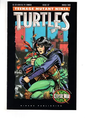 Buy Teenage Mutant Ninja Turtles #57 (1993) - Grade 8.0 - City At War Part 8! • 31.66£